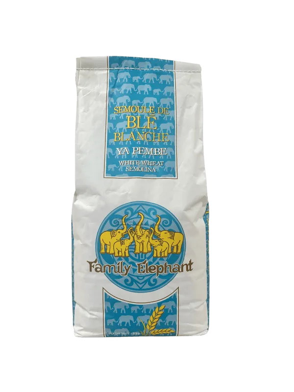Semoule De Ble Blanc Family Elephant 5kg