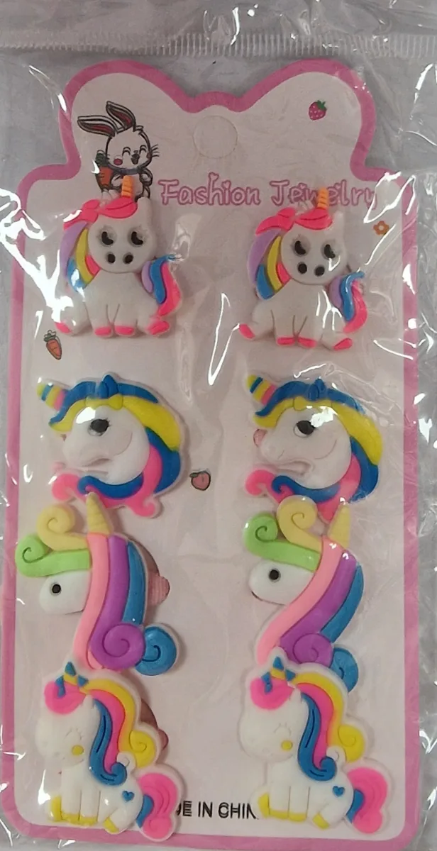 Fashion Jewelry Chouchous Enfants # Licorne Motifs