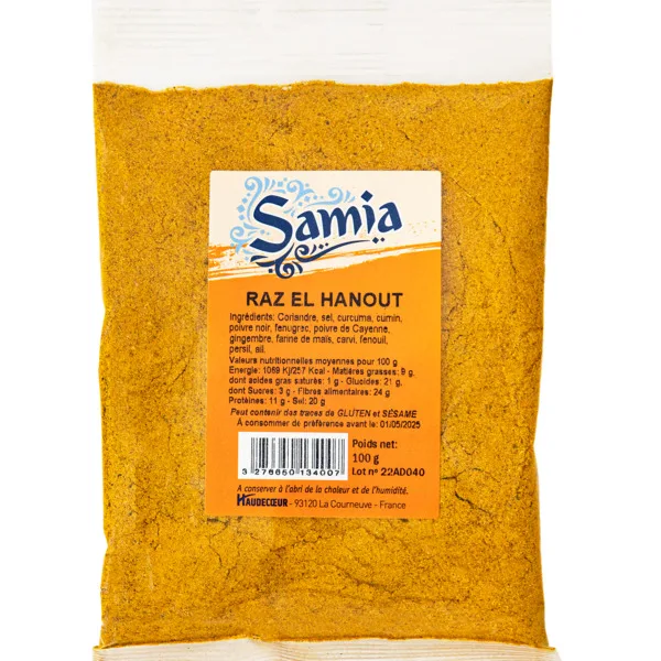 Raz el hanout Samia 100g
