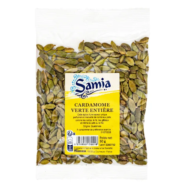 Cardamome Verte Entiers 50g