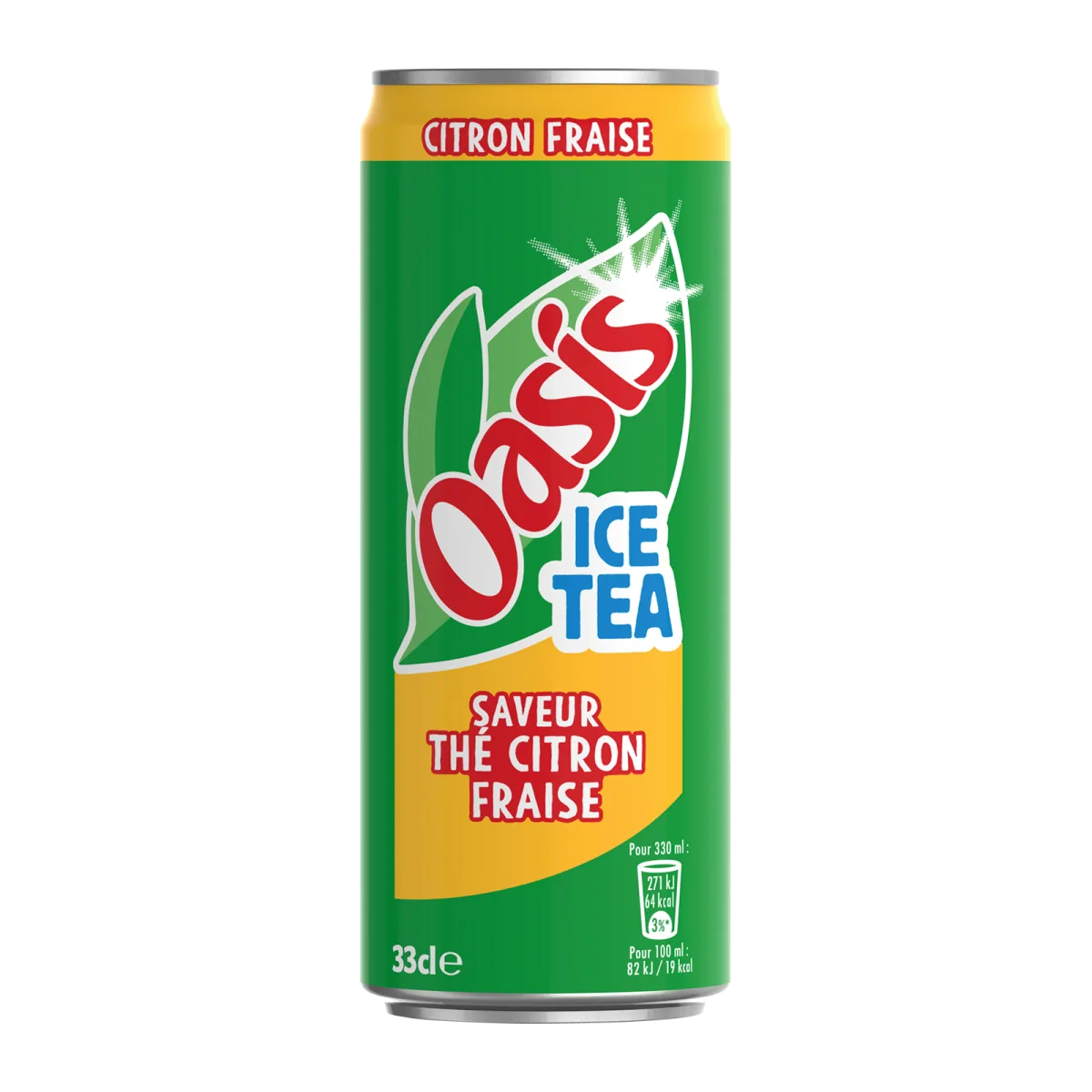 Oasis Ice Tea Citron Fraise 33cl