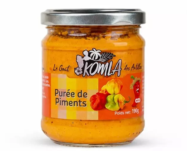 Purée De Piments Chili Mash Komla 190g