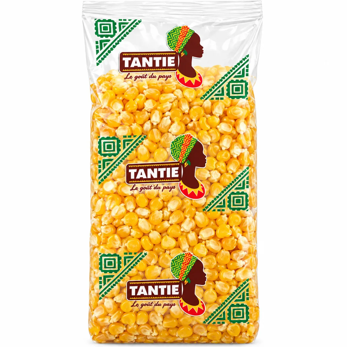 Mais Degerme Jaune1kg Tantie