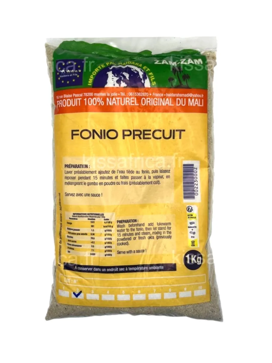 Zam Zam Fonio Precuite 1kg