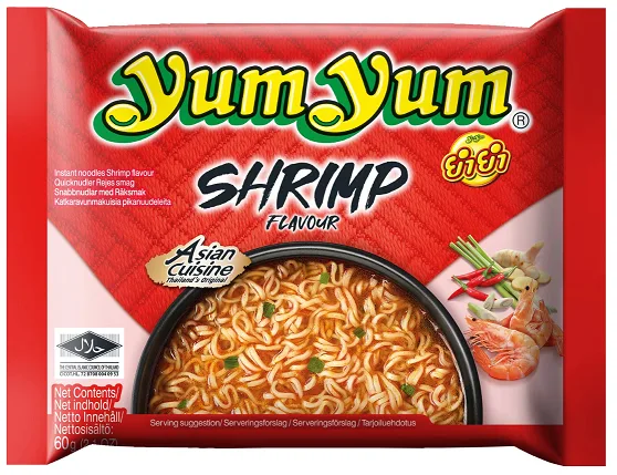 Yum Yum Shrimp Flavour Noodles 60g