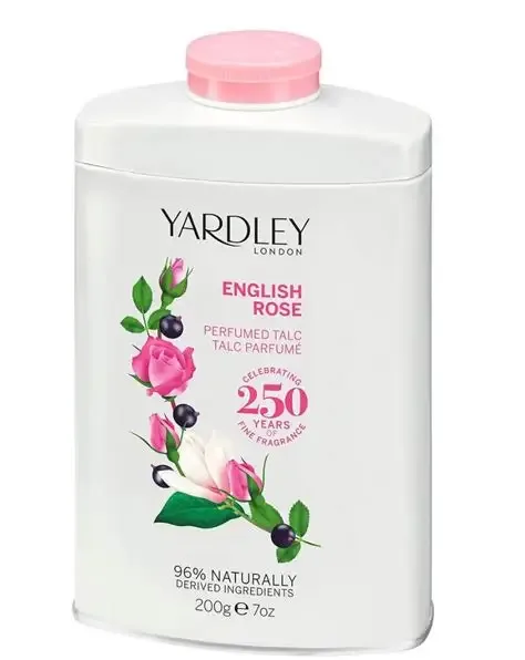Yardley English Rose Perfumed Talc 200g