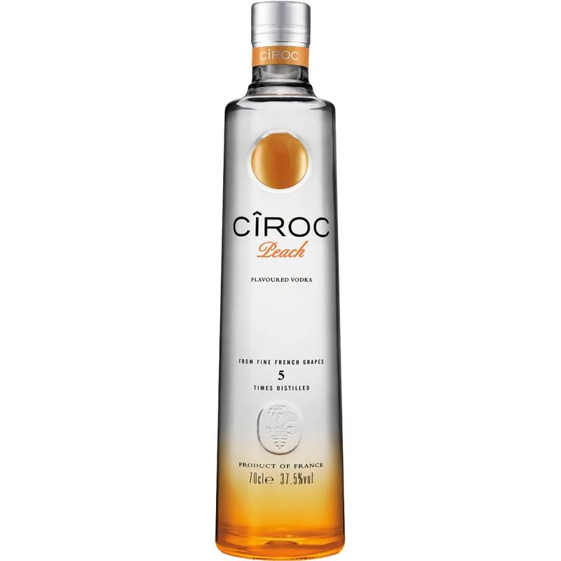 Ciroc Peach Vodka 75cl