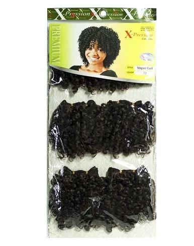 Xp weave on vogue curl color # 33