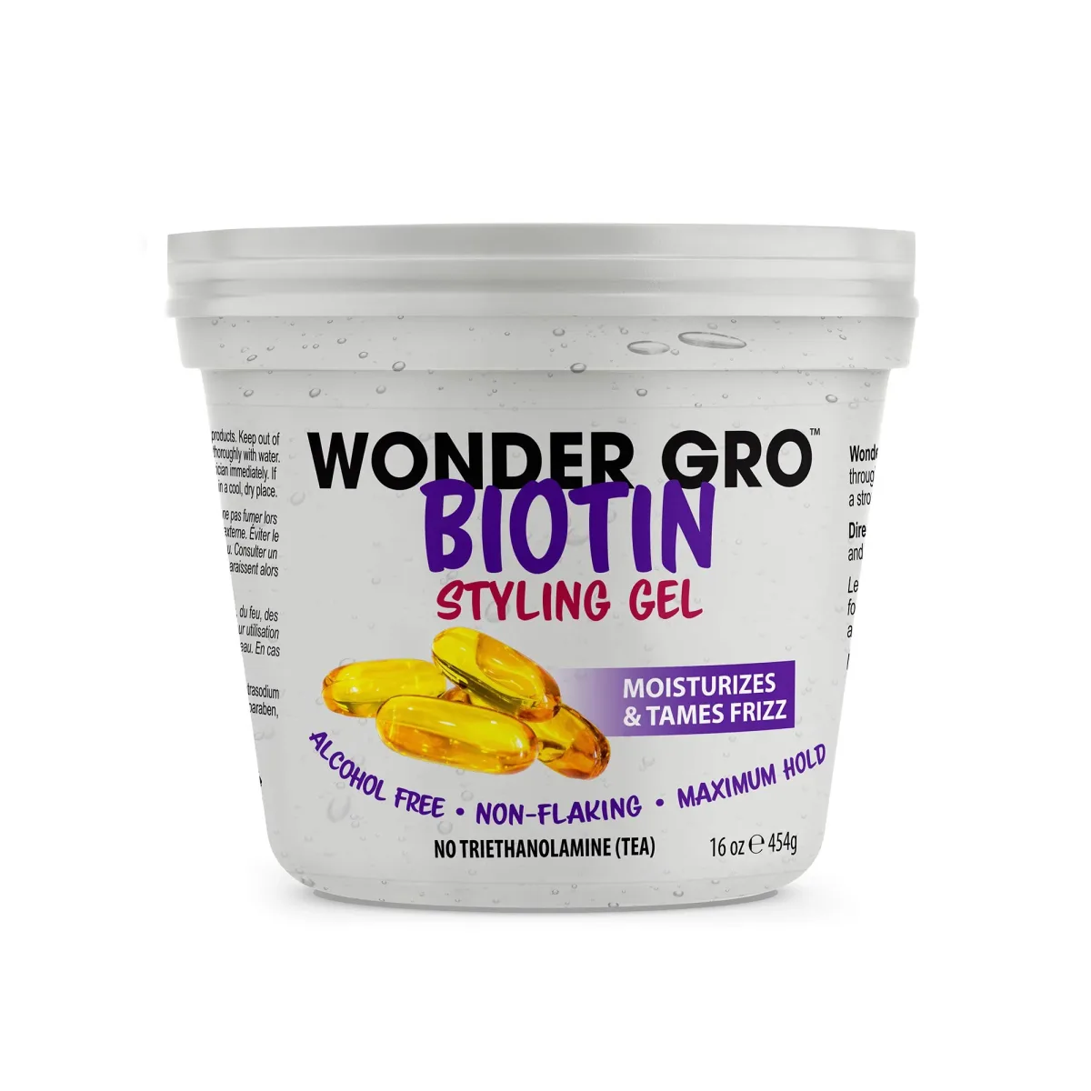 Wonder Gro Biotin Styling Gel 454g