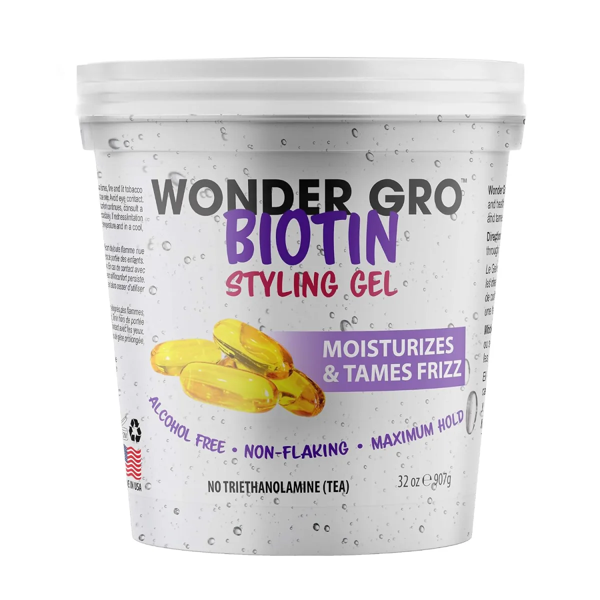 Wonder Gro Biotin Styling Gel 907g