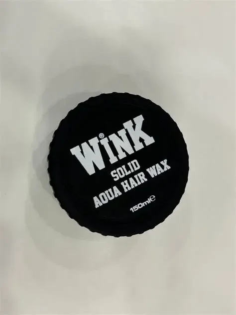 Wink Cire Coiffante Aqua Hair Wax Noir 150ml