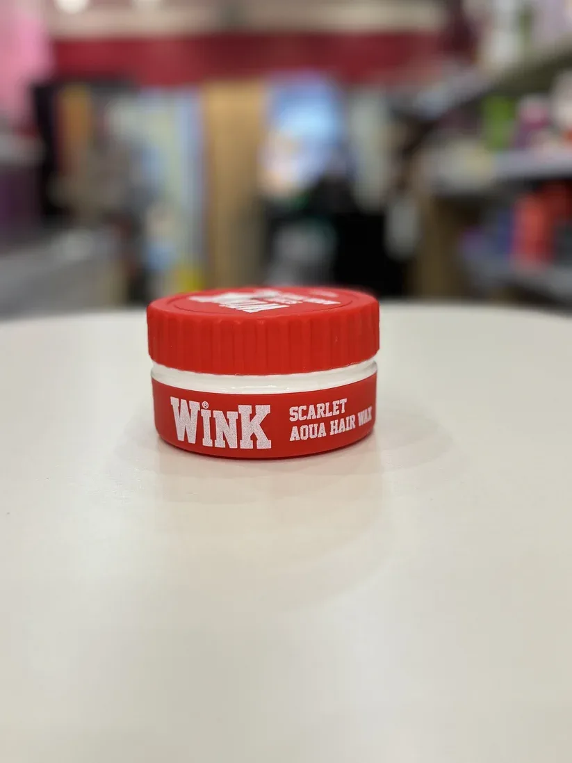 Wink Cire Coiffante Aqua Hair Wax Red  150ml