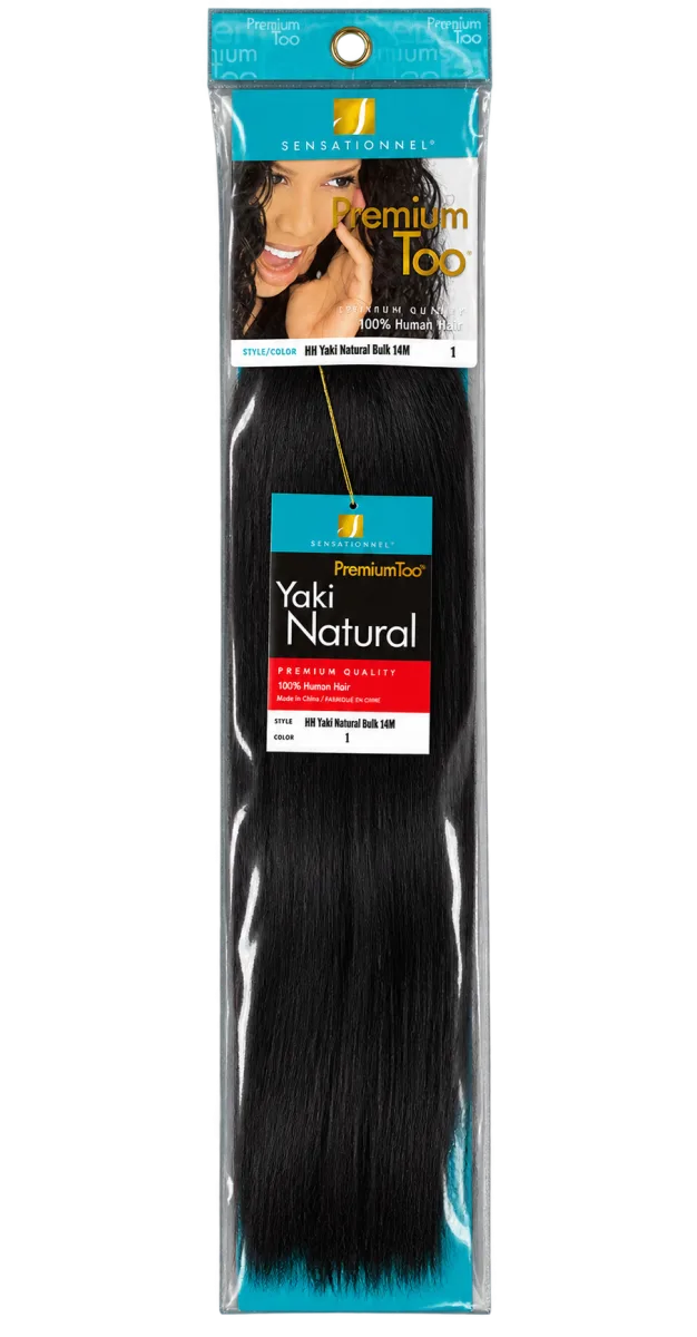 Premium yaki natural bulk 14\ color #1
