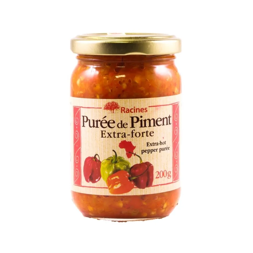 Racines Puree De Piment Ex.fort 200g
