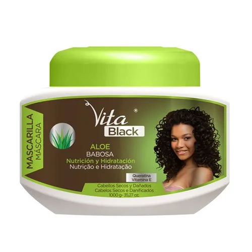 Vita Black Aloe Vera Hair Mask 1000g
