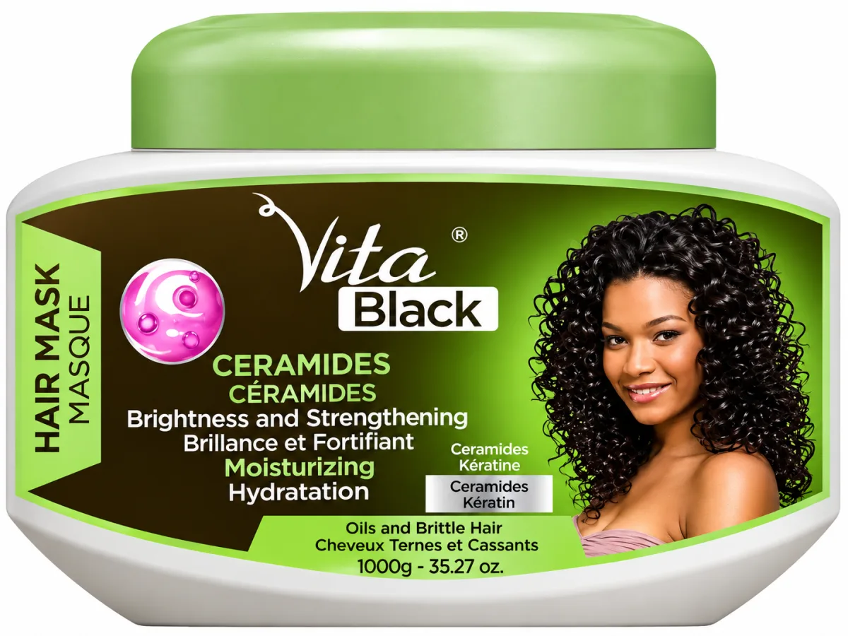 Vita Black Ceramides Hair Mask 1000g