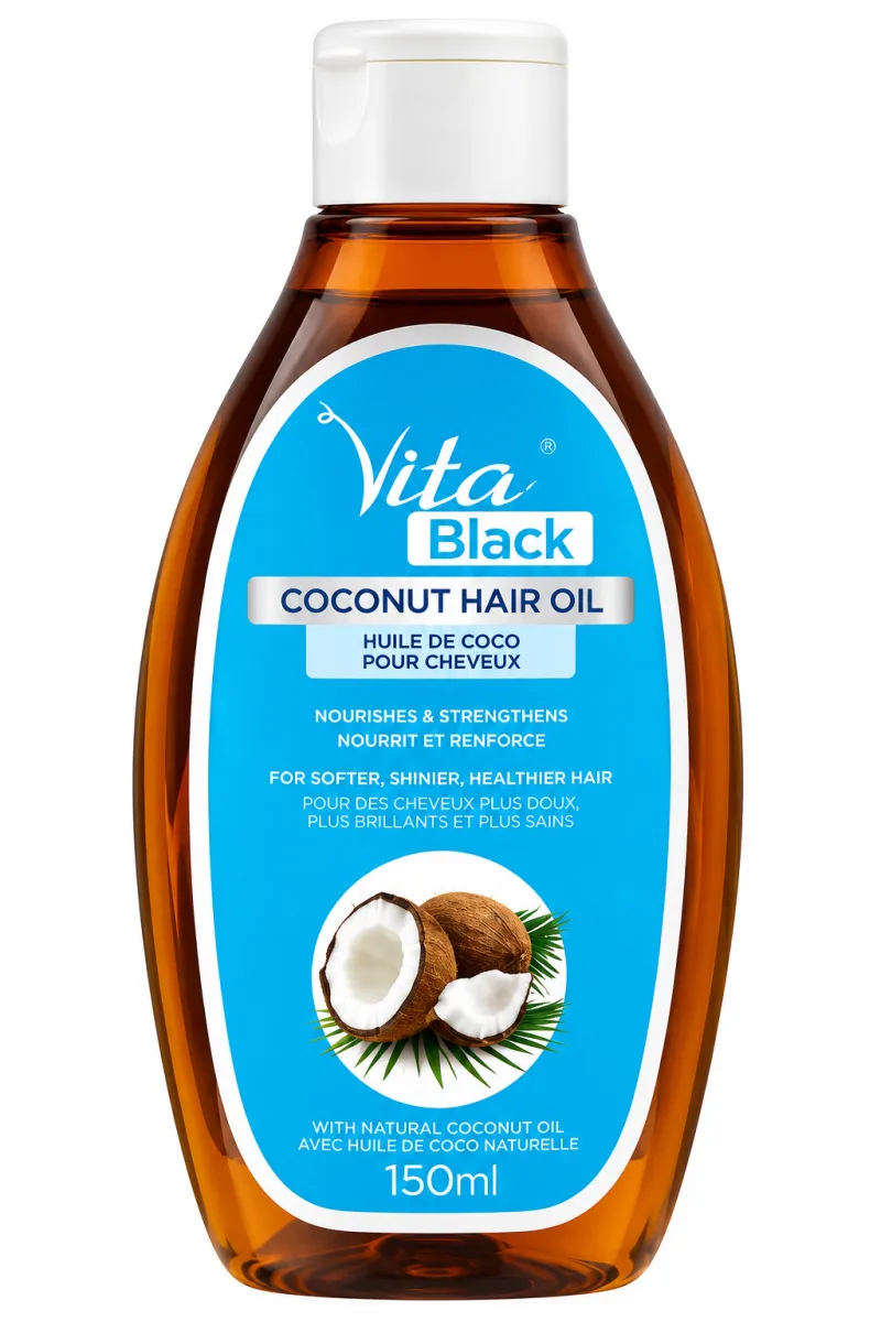 Vita Black Coconut Hair Oil 150ml