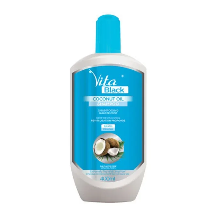 Vita Black Coconut Oil Shampoo 400ml