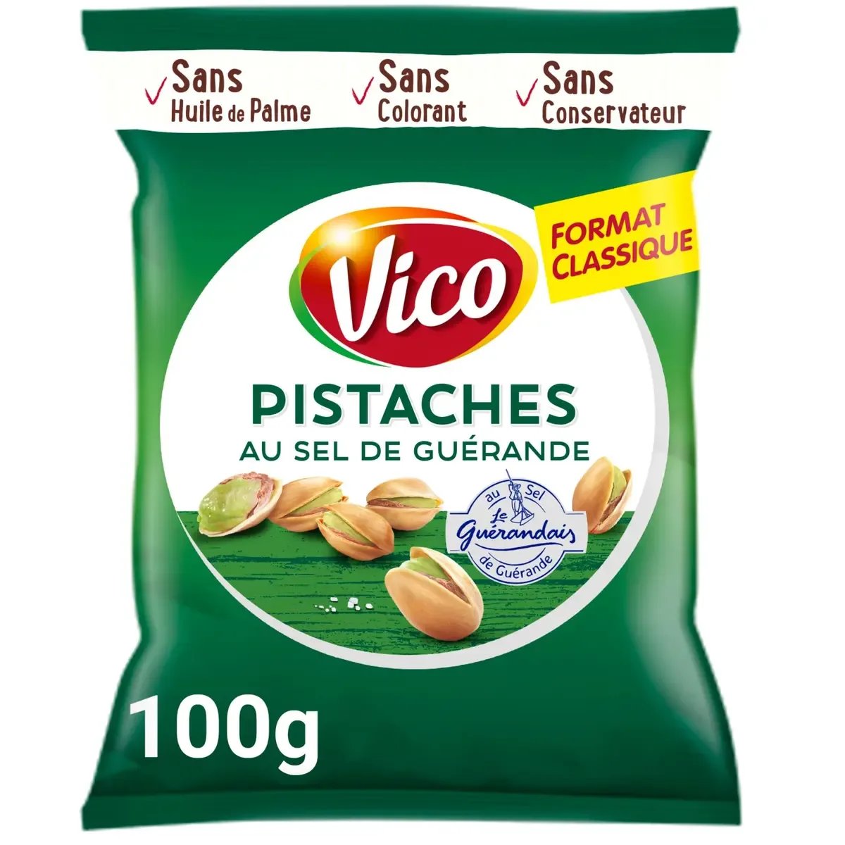 Vico Pistaches Au Sel 100g