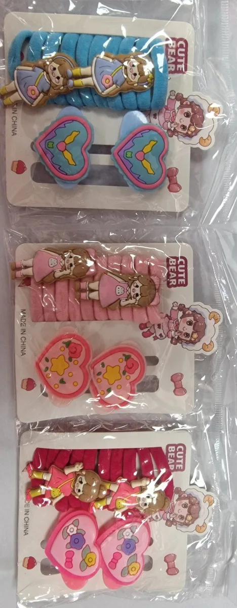Cute Bear Chouchous Et Barrettes # Poupee Mignonne