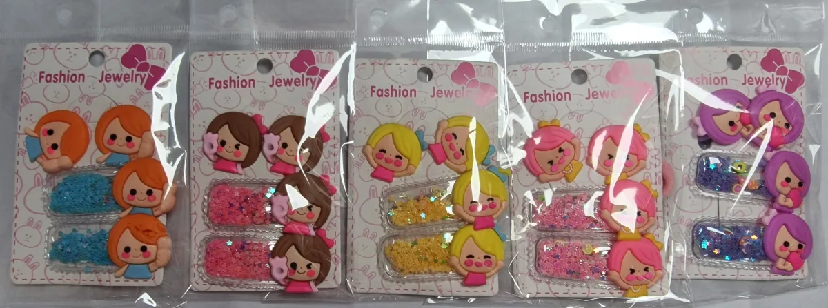 Fashion Jewelry Chouchous Et Barrettes Avec Paillettes # Motifs Mignons