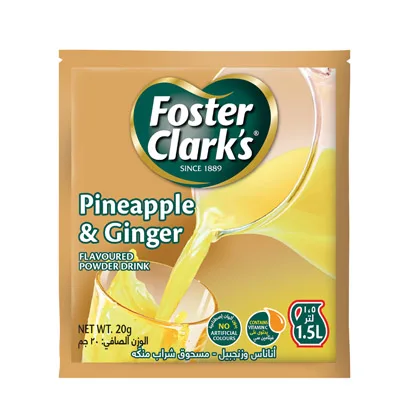 Foster Clark Ananas & Gingembre 20g