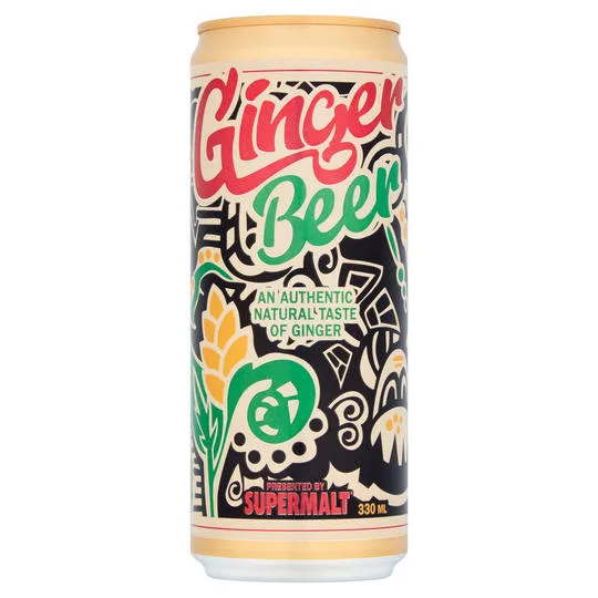 Ginger beer Supermalt 33cl