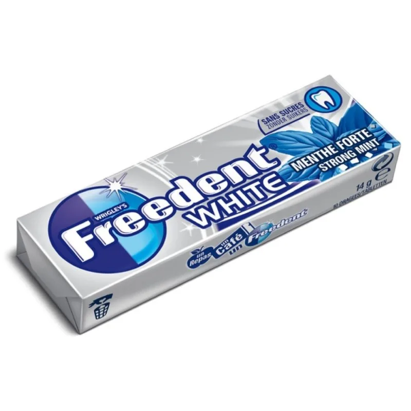 Freedent White Menthe Forte 14g