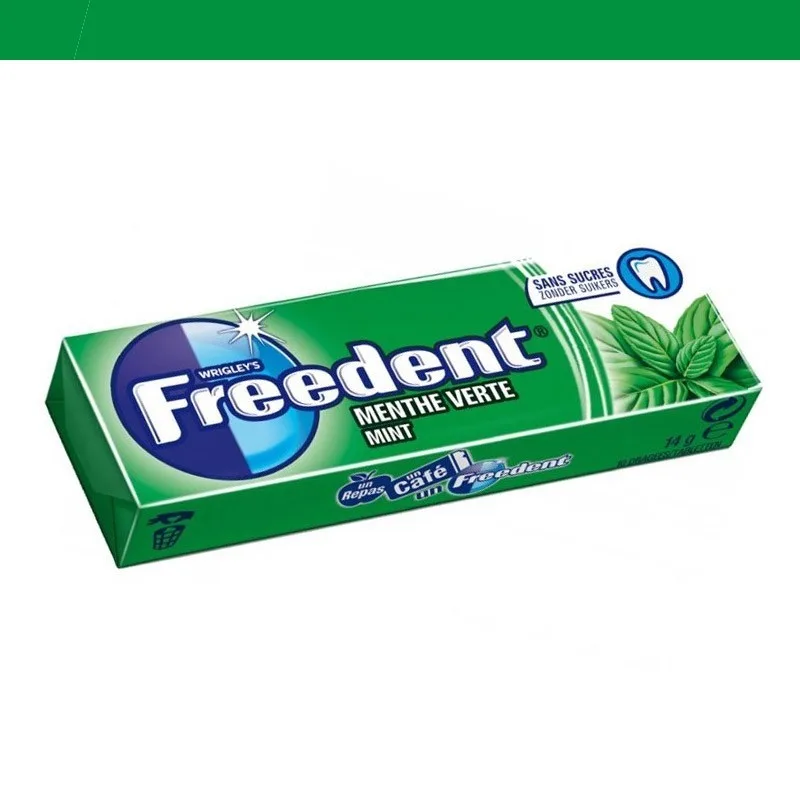 Freedent Menthe Vert 14g
