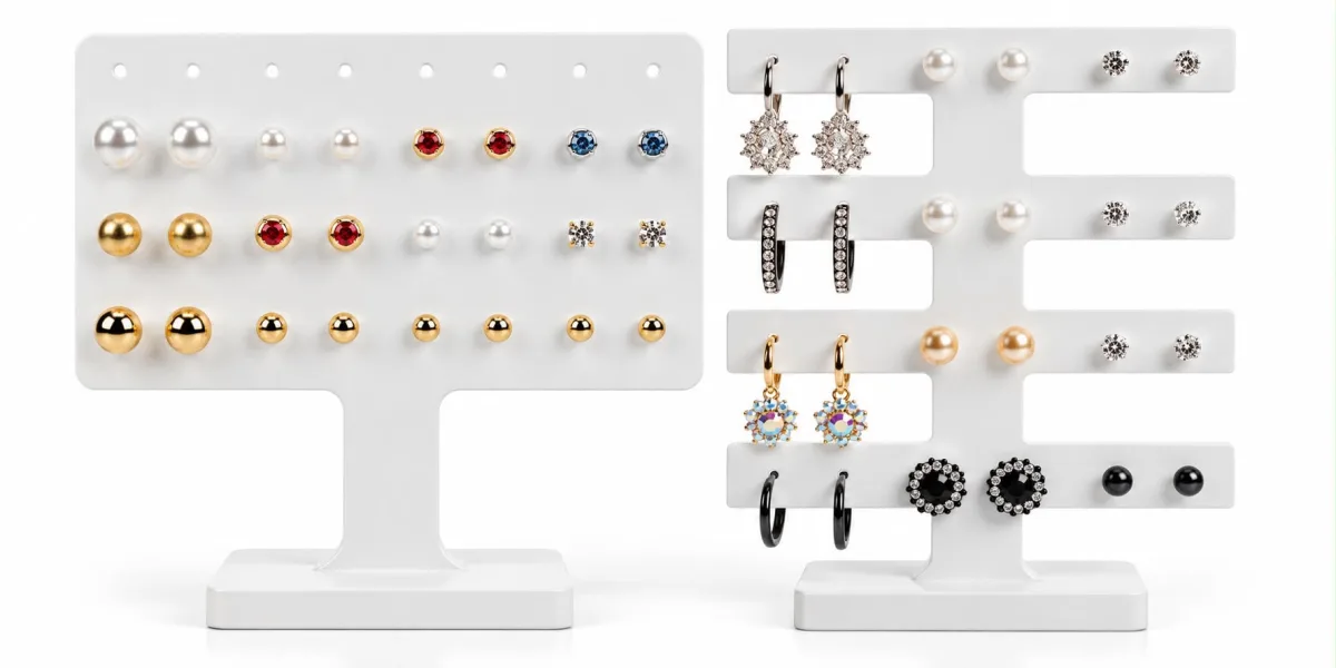 Boucles D'oreilles # Argent Et Doree