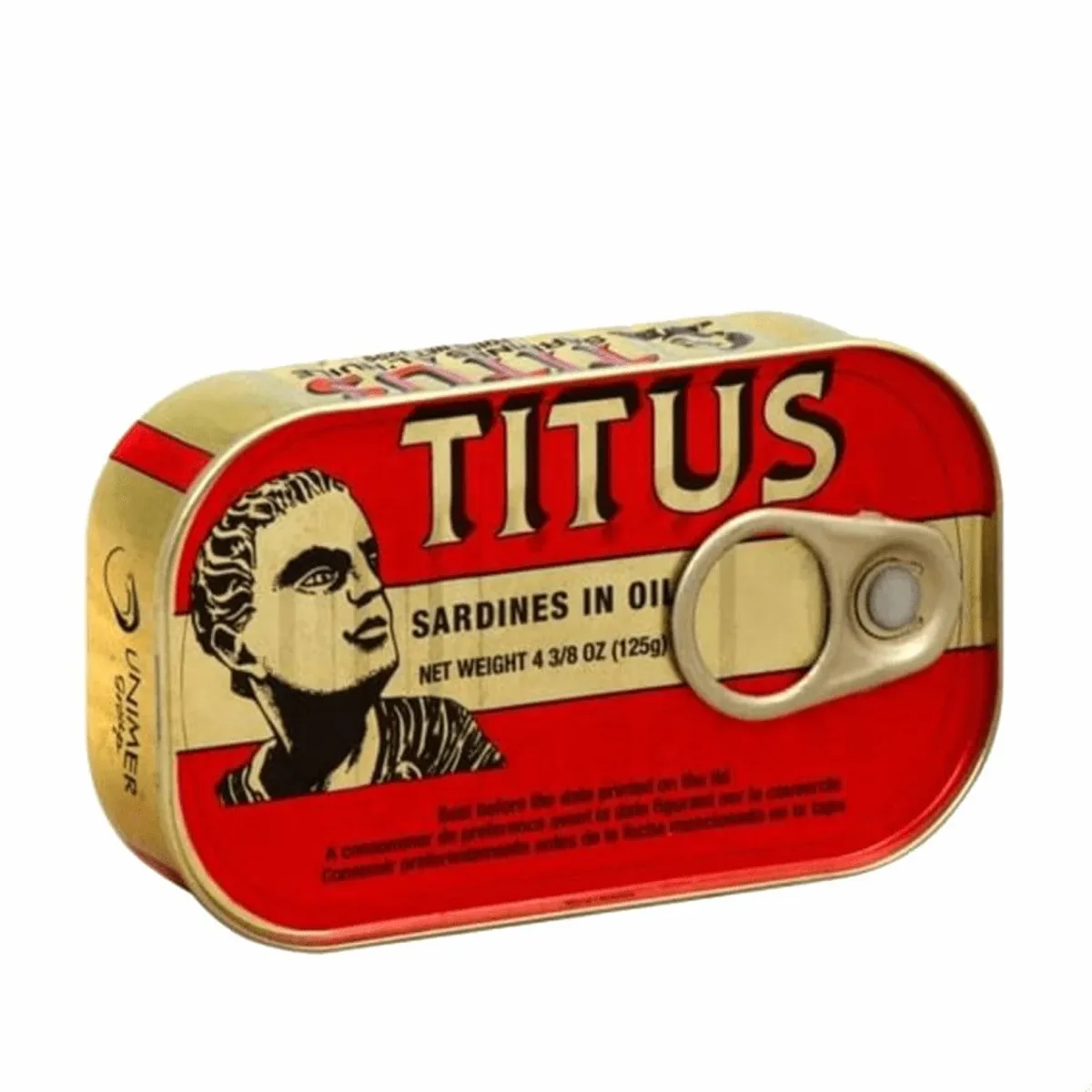 Titus Sardines A L'huile 125g