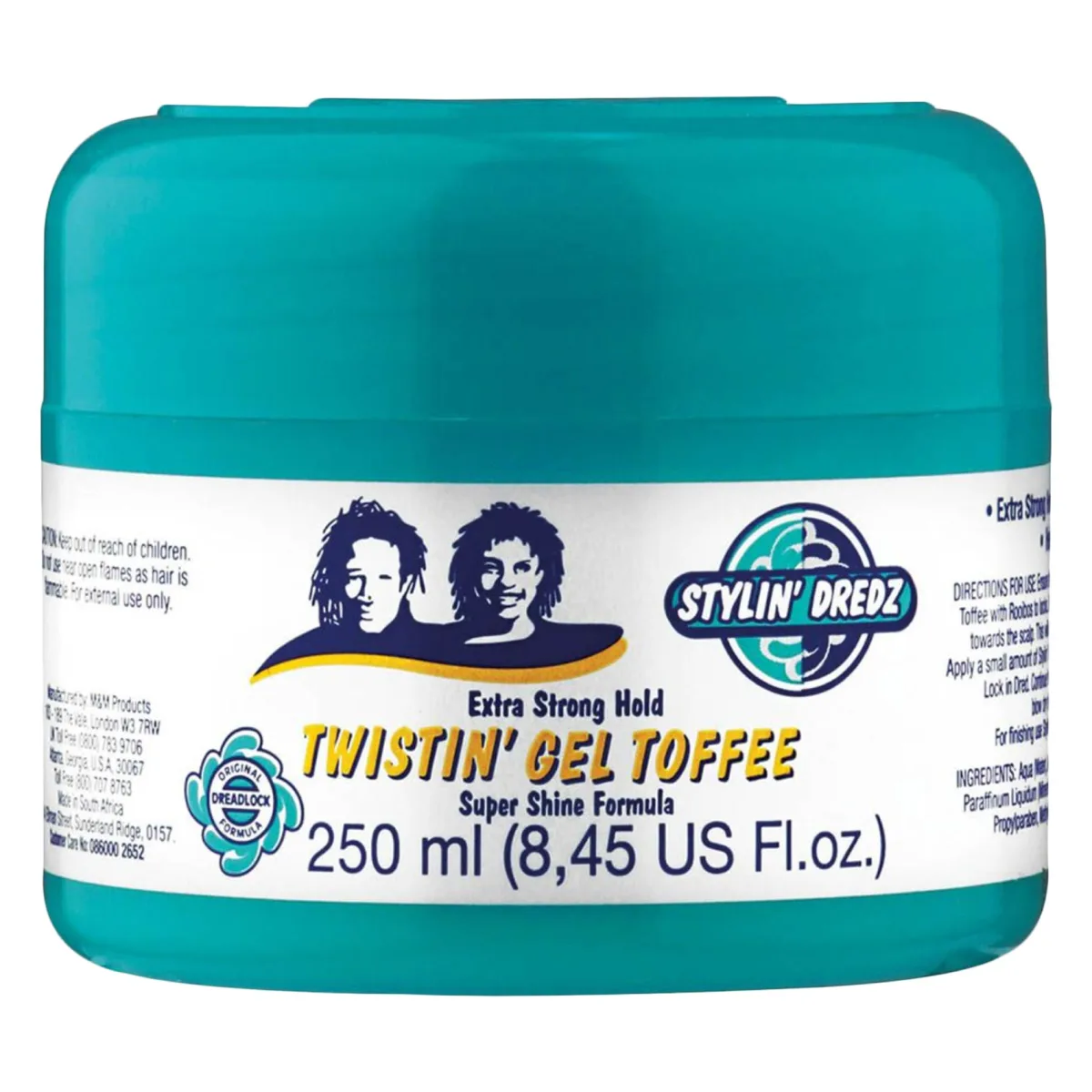 Stylin'dredz Gel Toffee 250ml