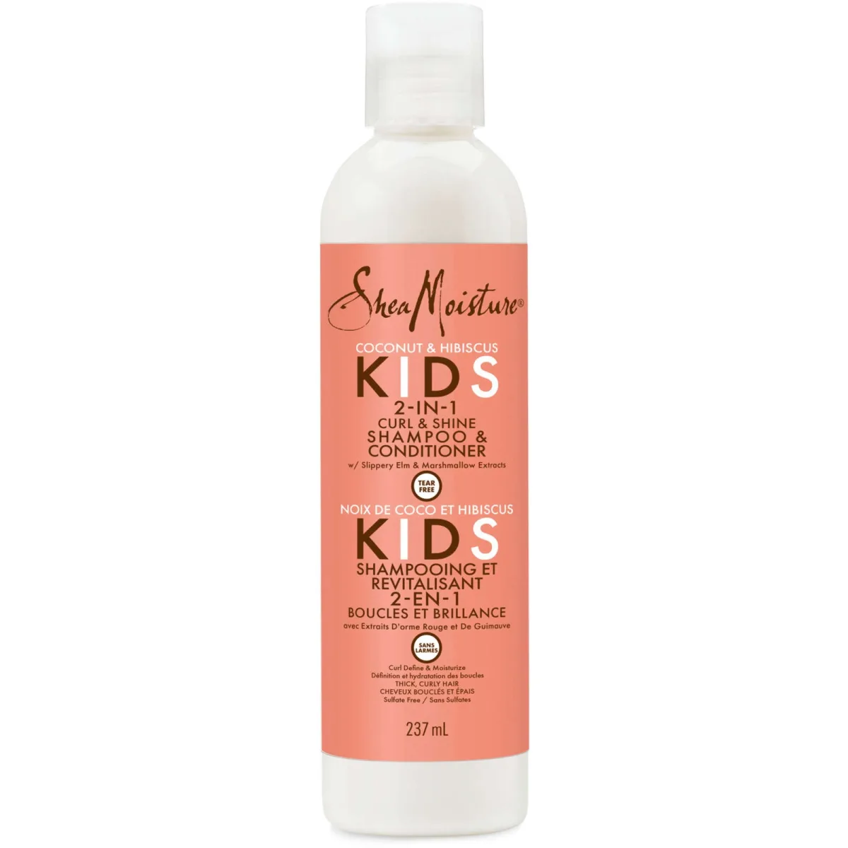 Shea Moisture Coconut & Hibiscus Kids 2 In 1 Shampoo 237ml