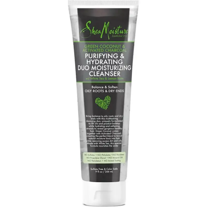 Shea Moisture Green Coconut & Charcoal Condit 266ml