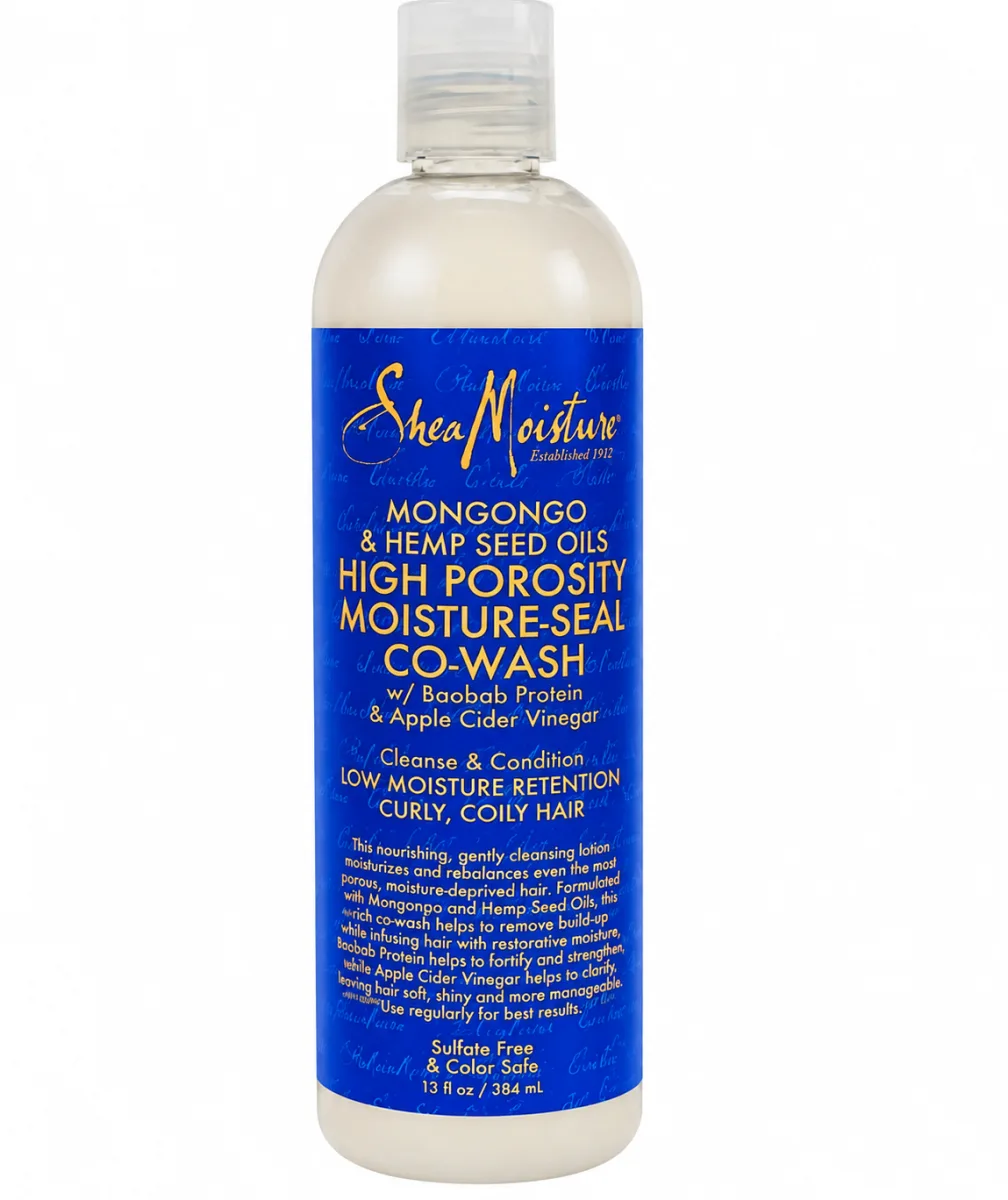 Shea Mois Mongongo & Hemp Seed Cowash 355ml