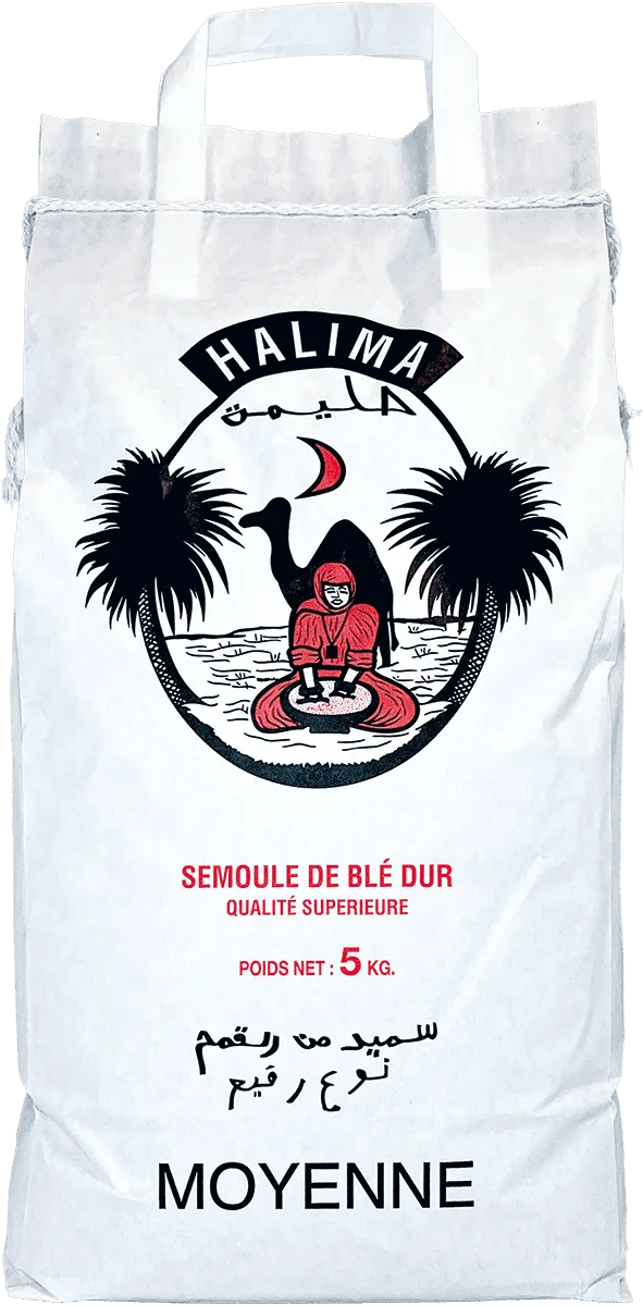 Semoule De Ble Moyenne Halima 5kg
