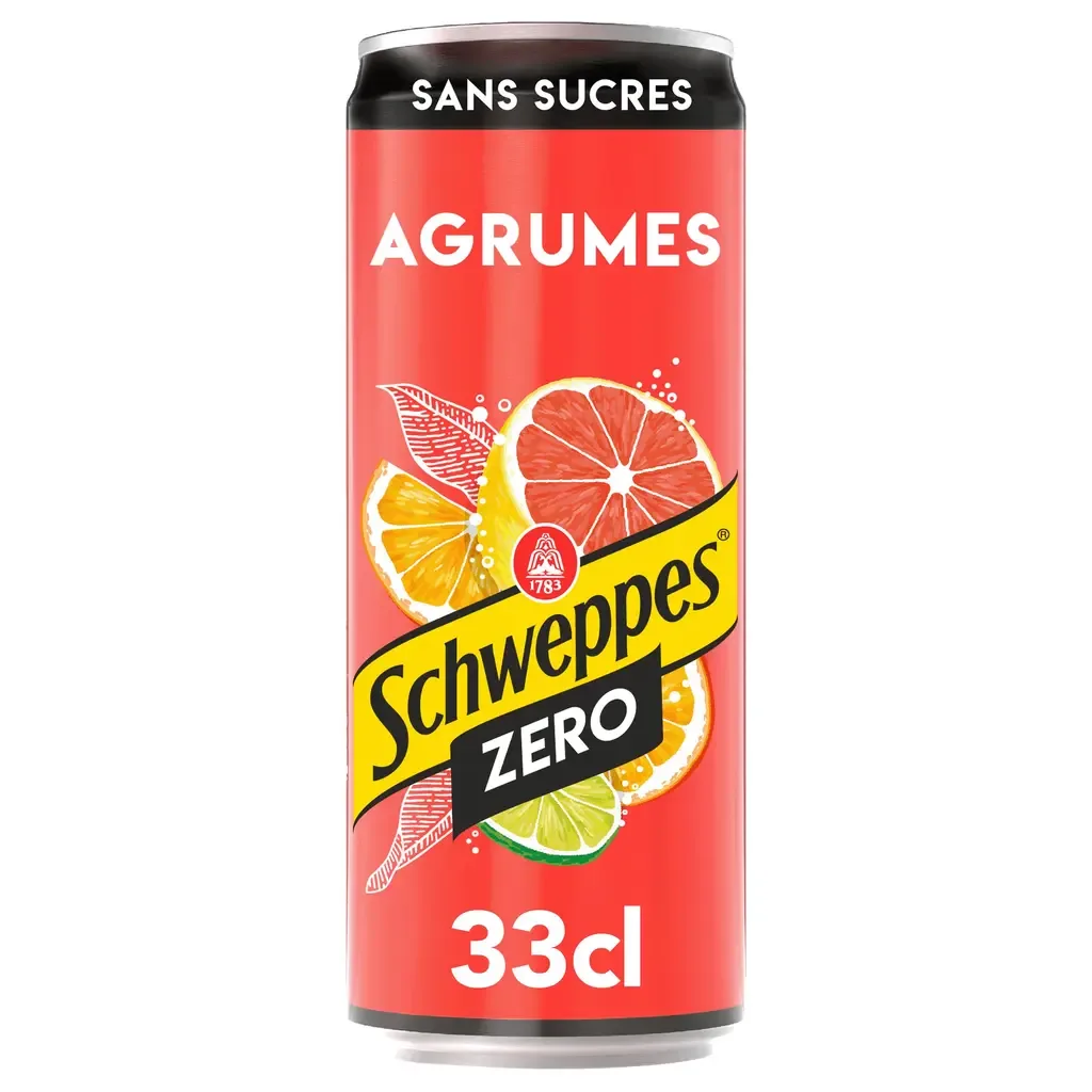 Schweppes Agrumes Zero 33cl