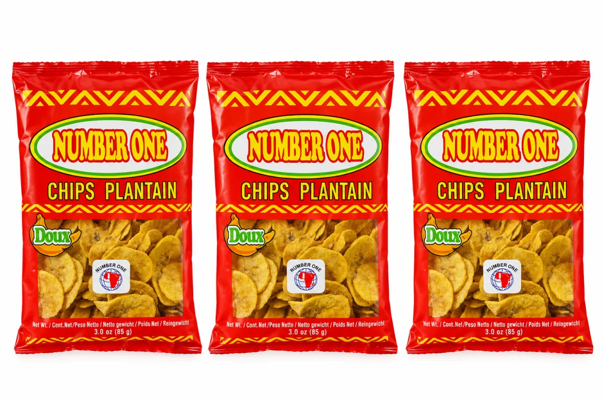 Chips Plantain Doux 3*85g