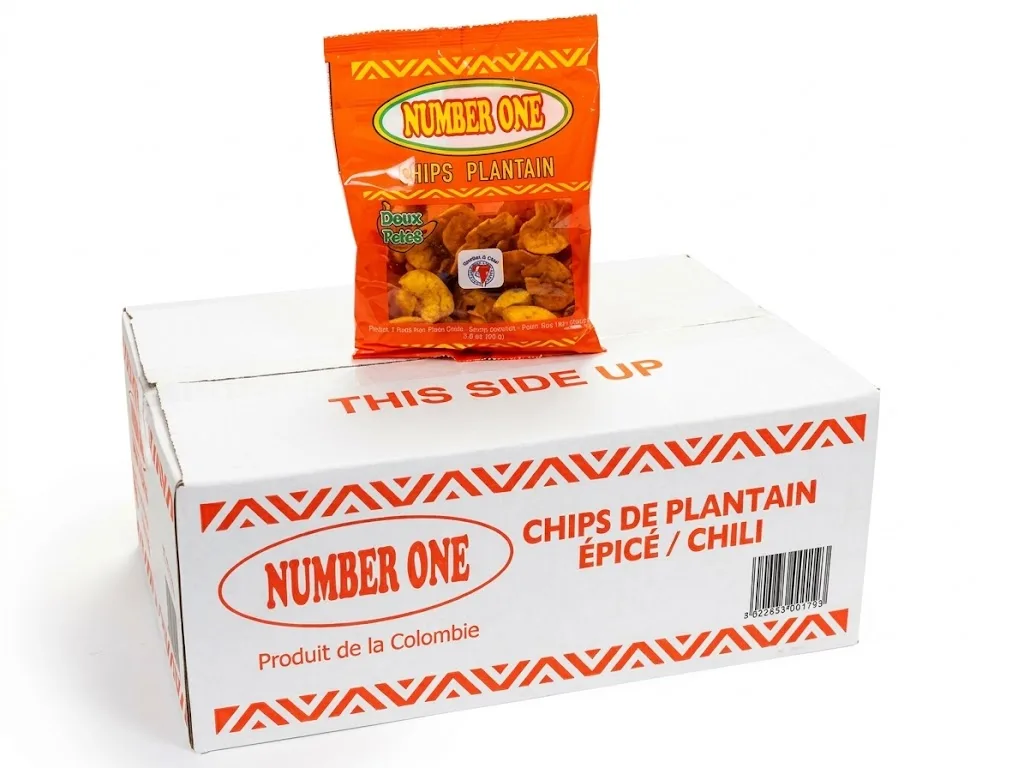 Chips Plantain Epice Doux 20x85g