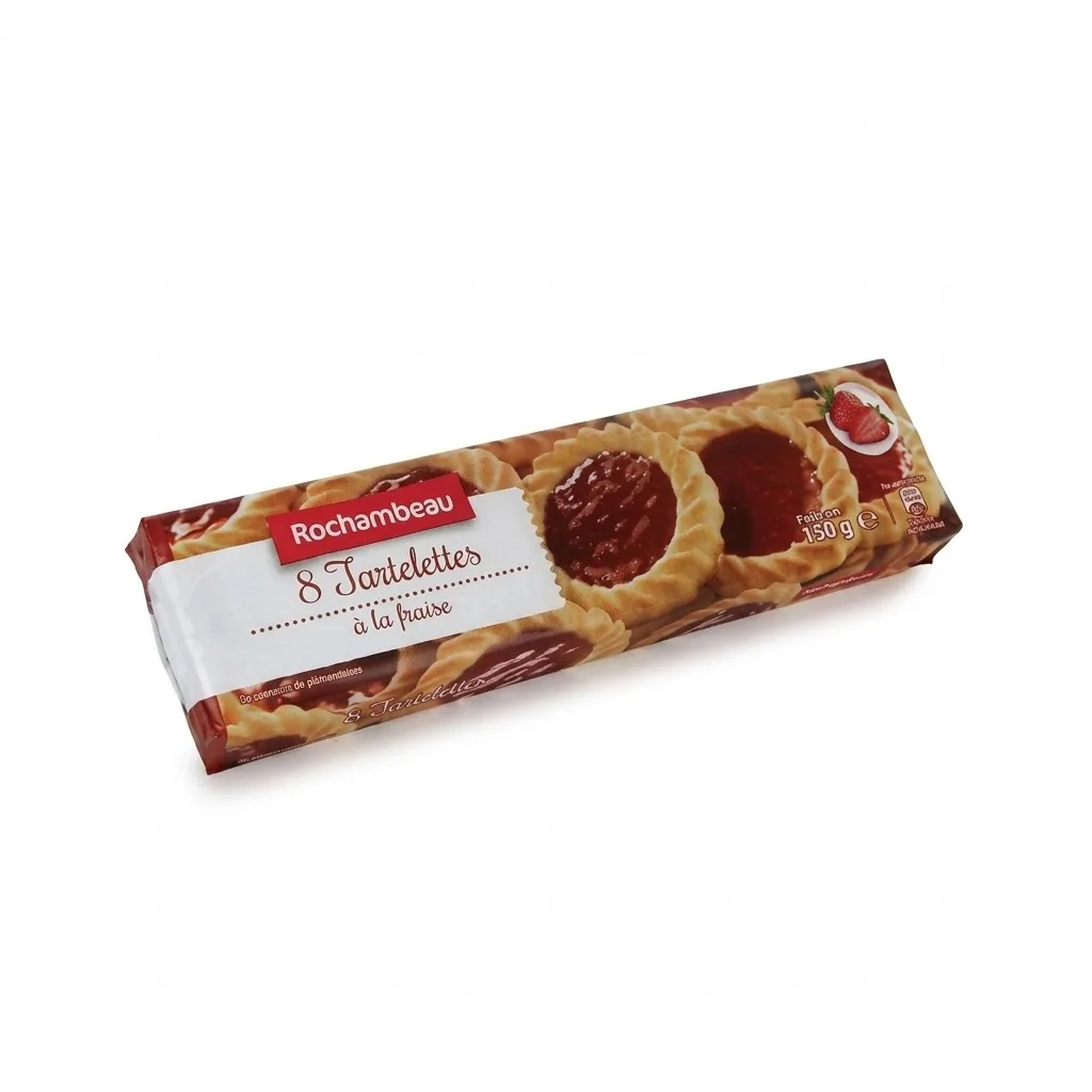 Rochambeau 8 tartelettes fraise 150g