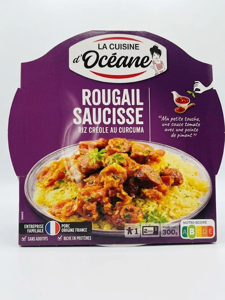 Barq. Lco Rougail Saucisses & Riz Creole 300g