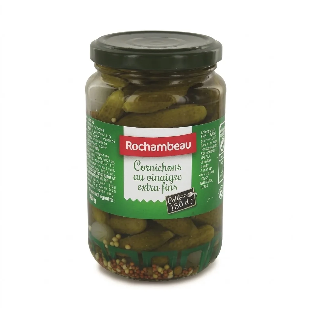 Rochambeau Cornichons Extra Fins 350g