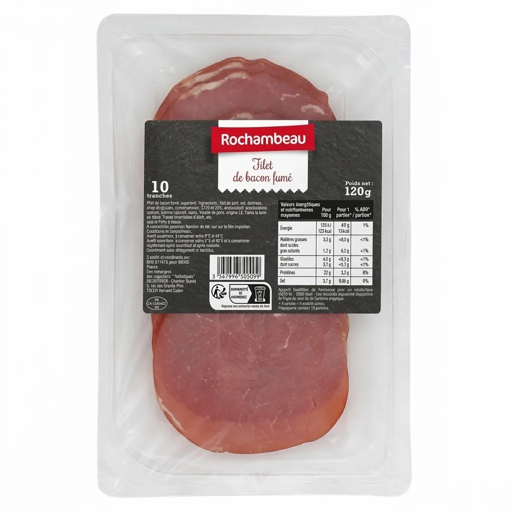 Rochambeau fielt bacon fume 10t 120g