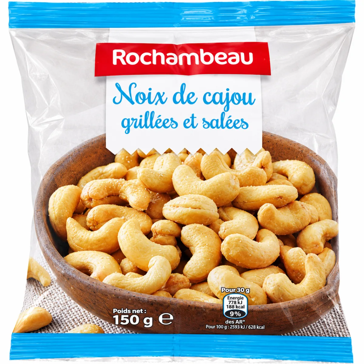 Rochambeau Noix De Cajou Salees 150g