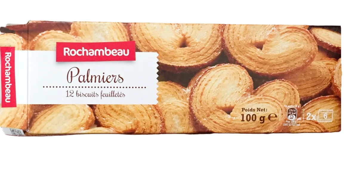 Rochambeau Palmiers Buiscuits 100g