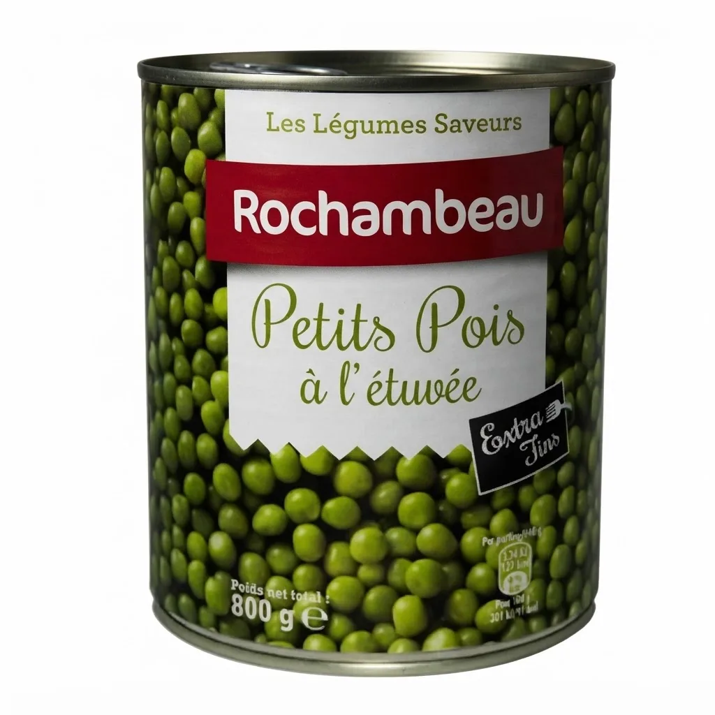 ROCHAMBEAU PETIT POIS A L'ETUVEE 800G