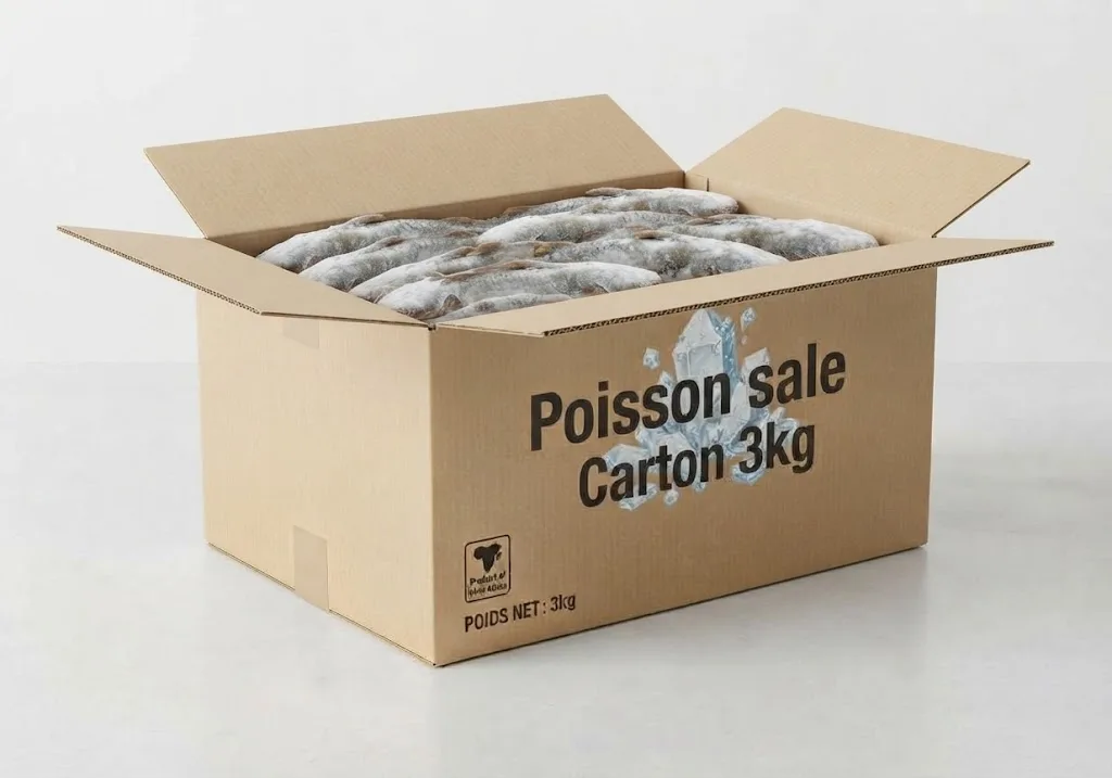 Poisson Sale Carton 3kg