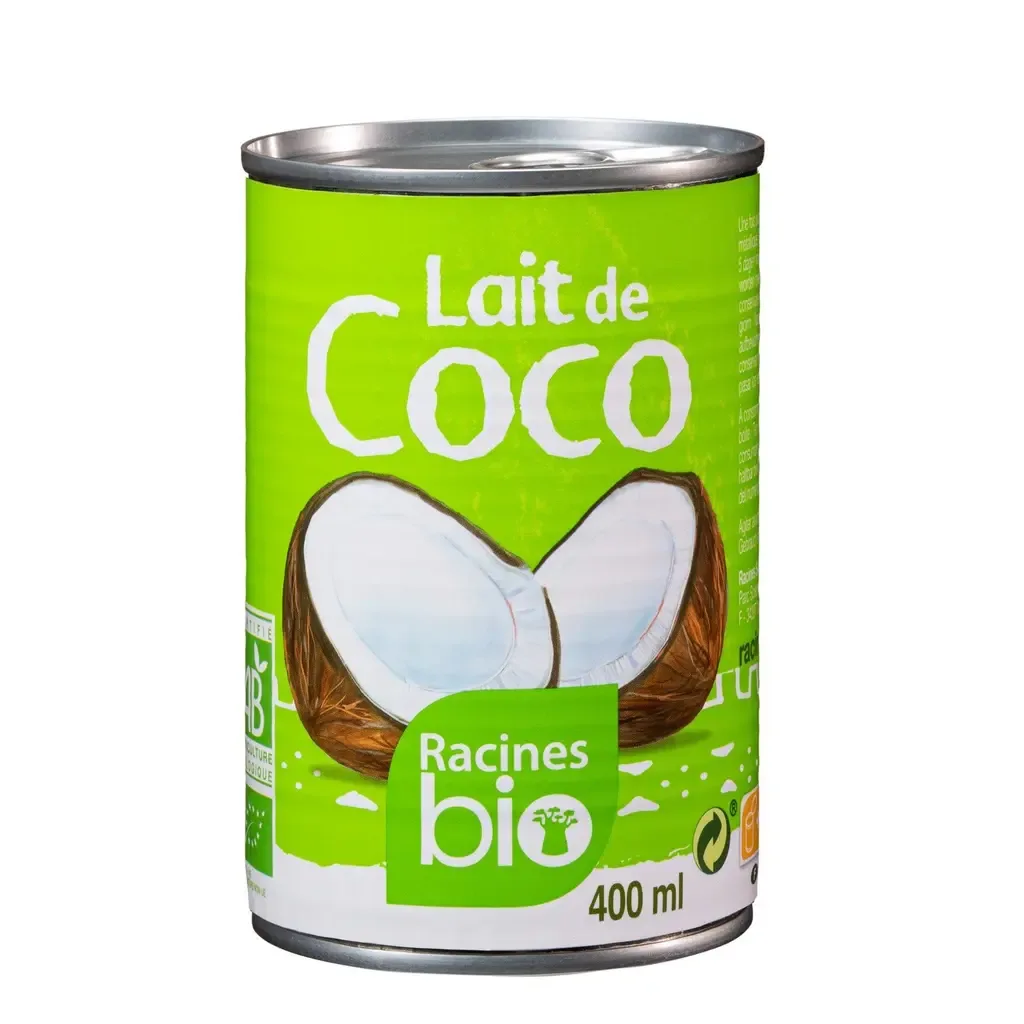 Bio Lait De Coco Racines 400ml