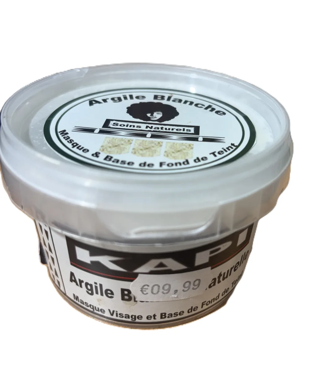 Kapi argile blanche naturelle 250g