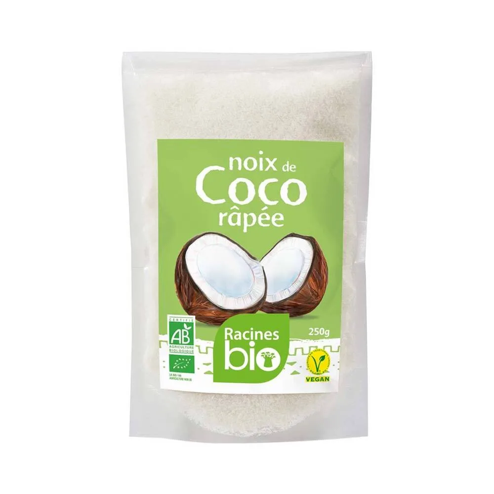 Racines Bio Noix De Coco Rapee 250g